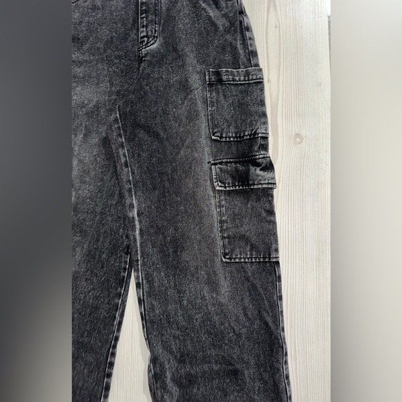 Wild Fable Black Denim Jumpsuit - Picture 3 of 8